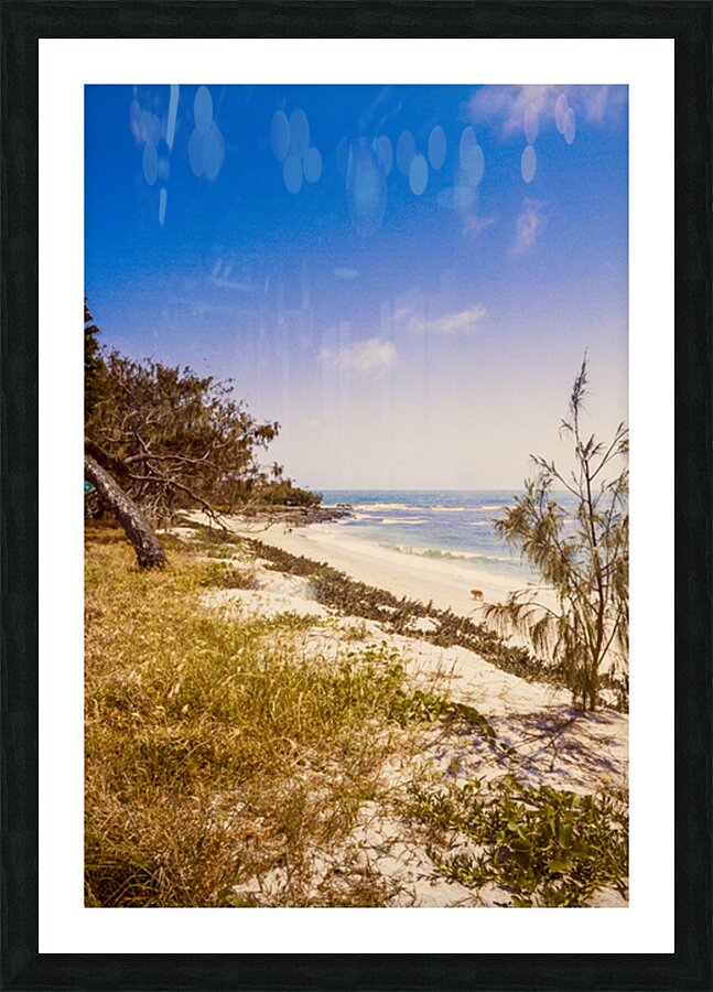 Paradise Pastel Picture Frame print