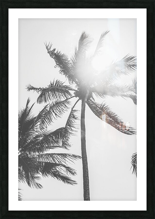 Leafy Shades Picture Frame print