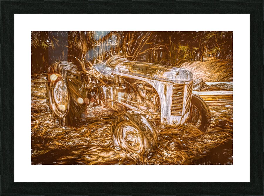 Farm Rust Picture Frame print