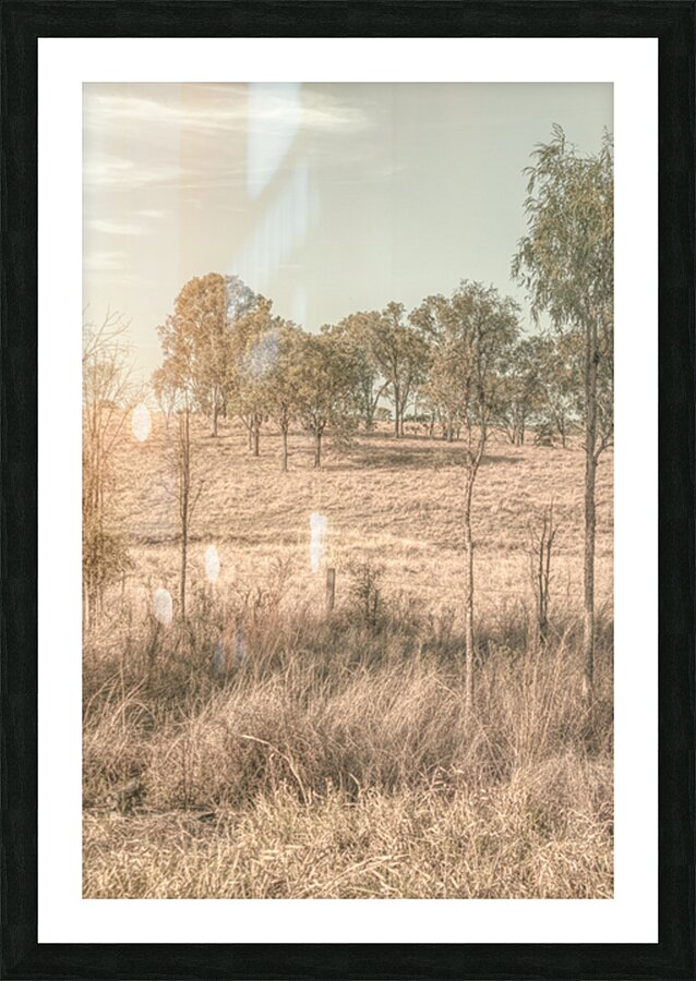 Warm And Rustic Picture Frame print