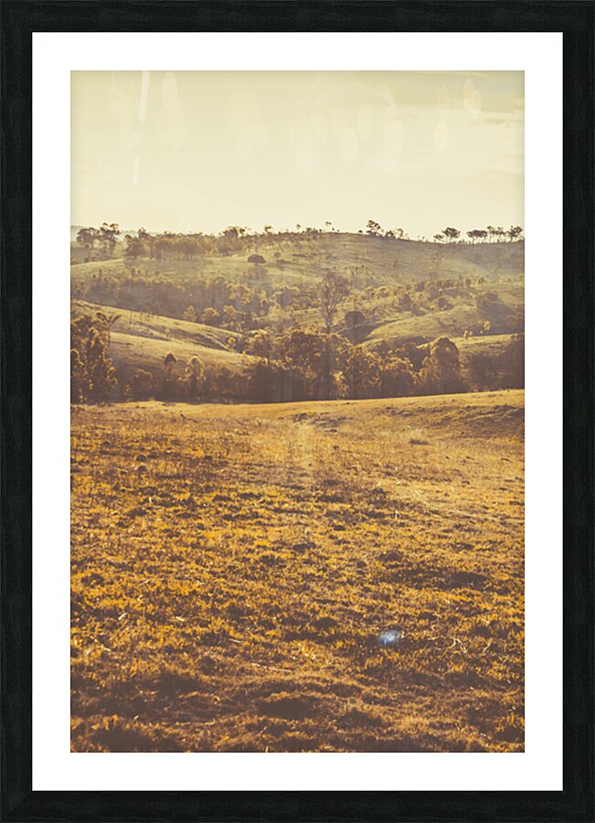 Rolling Hill Antiquity Picture Frame print