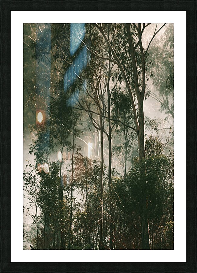 Woodland Dramatics Picture Frame print