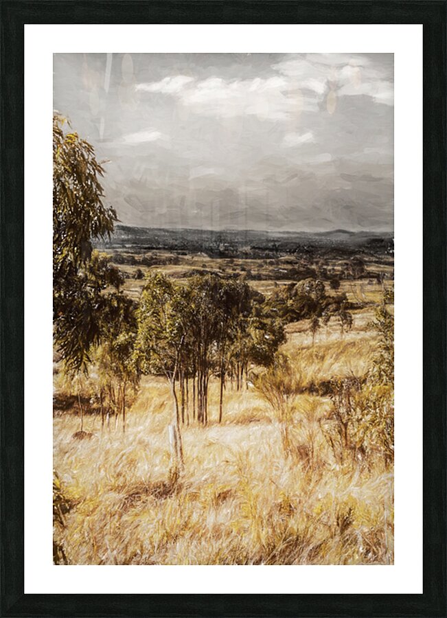 Overcast Rusticity Picture Frame print