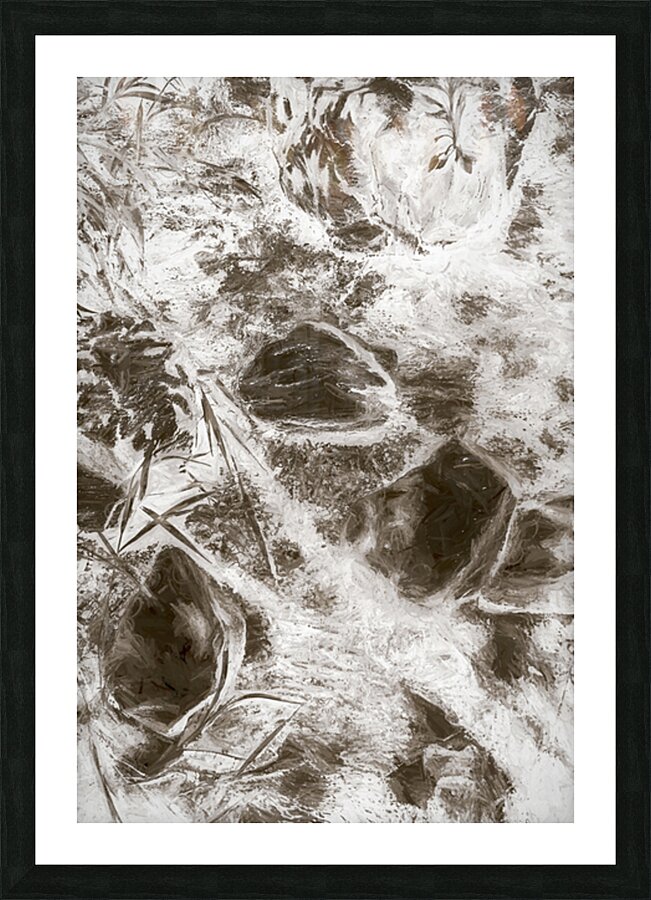 Natural Flow Picture Frame print