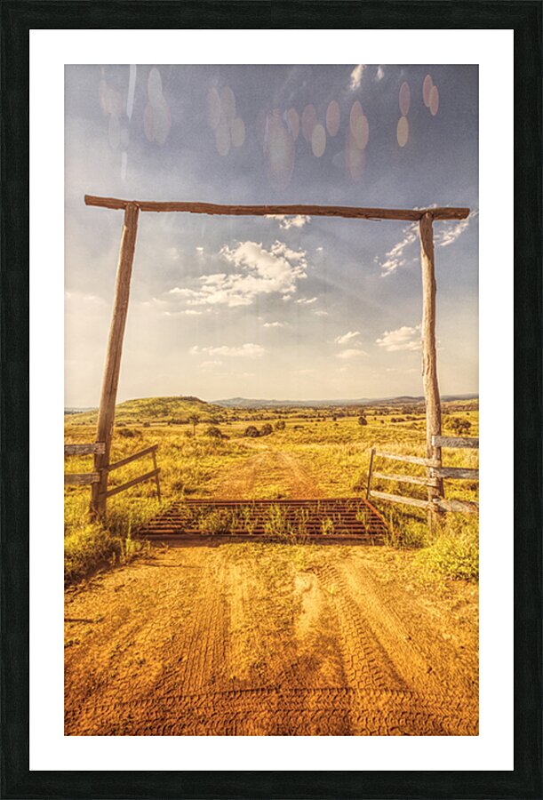 Framed Country Picture Frame print