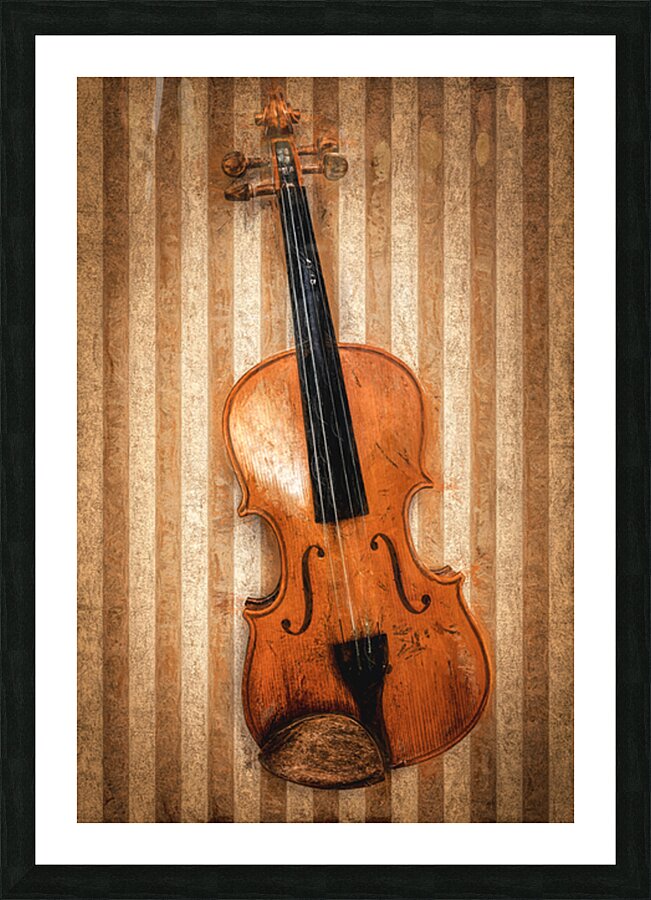 Music Lines Picture Frame print