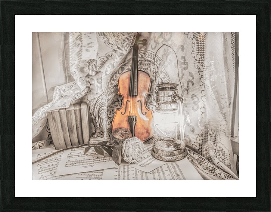 Visual Poetry Picture Frame print