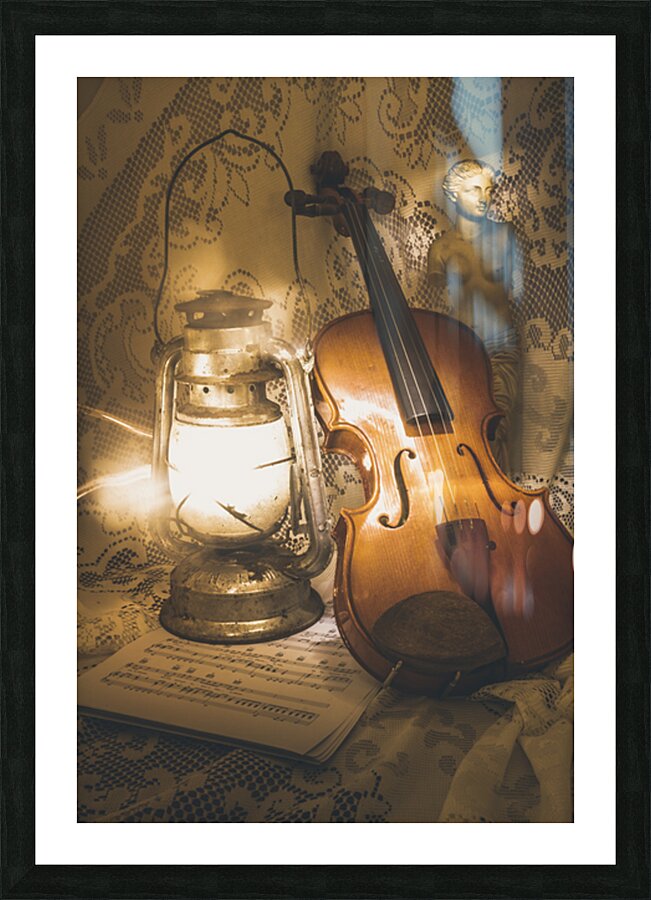 Still Life Score Picture Frame print