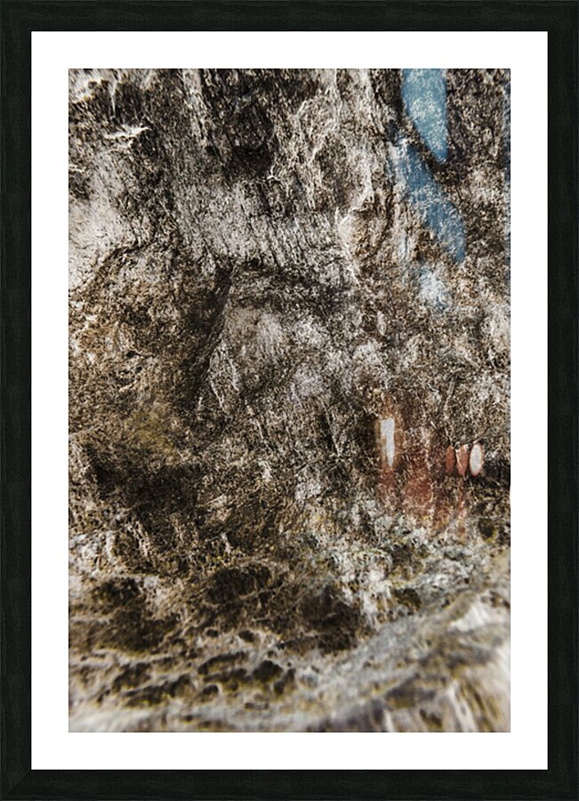 Shaped By Weather And Time Picture Frame print