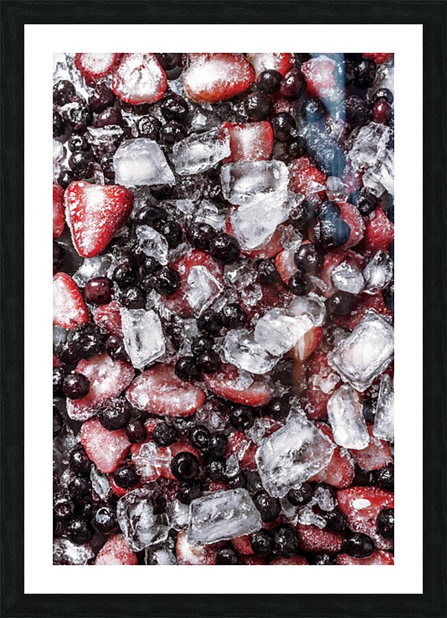 Berry Beverage Blend Picture Frame print
