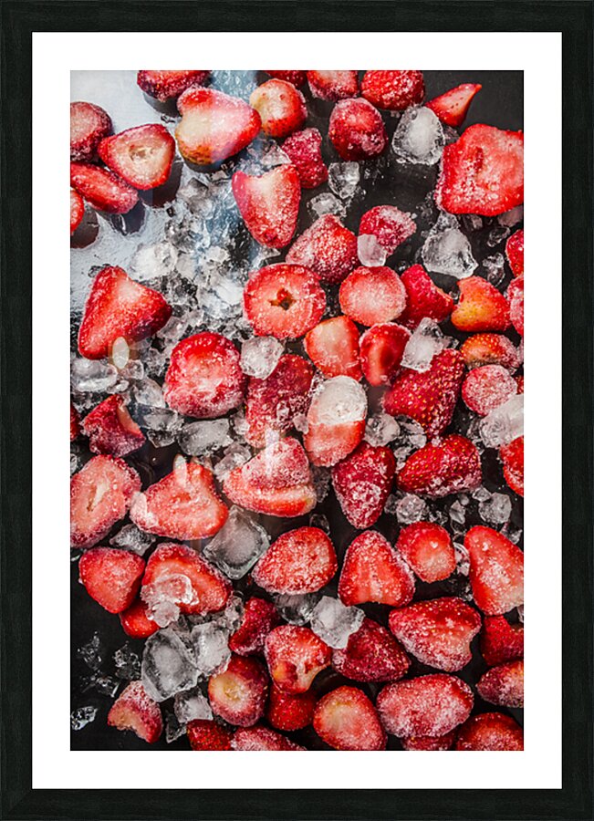 Garnished Picture Frame print