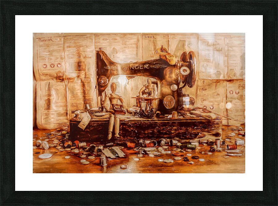 Dressmaker Dreams Picture Frame print