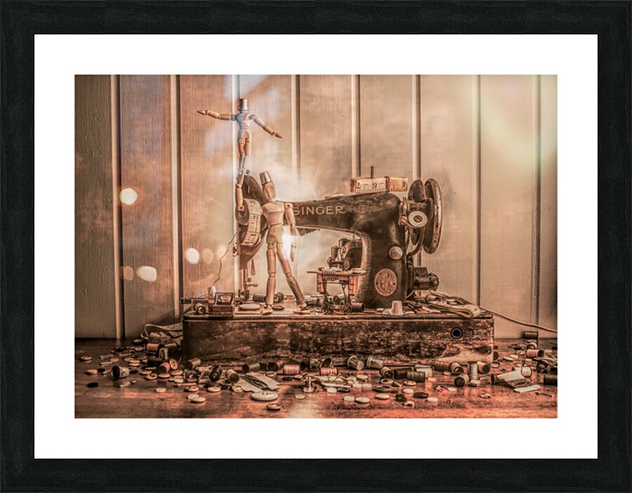 Circus Sew Lair Picture Frame print