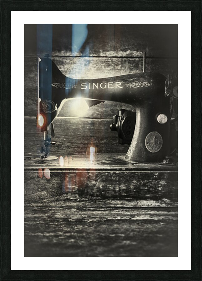 Sewers Desk Picture Frame print