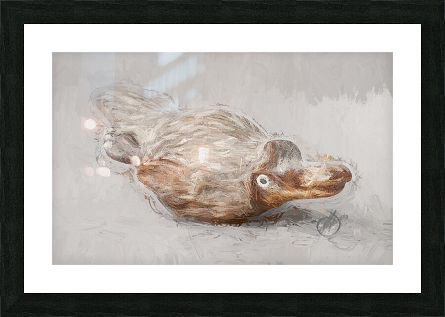 Playful Platypus Picture Frame print