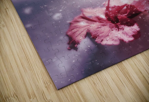 Vintage flower in the summer rain Jorgo puzzle