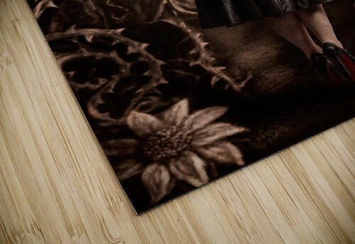 Fairy tale girl walking through secret garden Jorgo puzzle