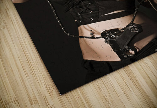 Sexy blond secret agent Jorgo puzzle