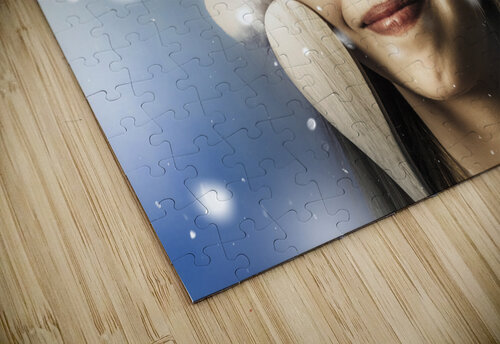 Christmas woman cooking up winter food idea Jorgo puzzle