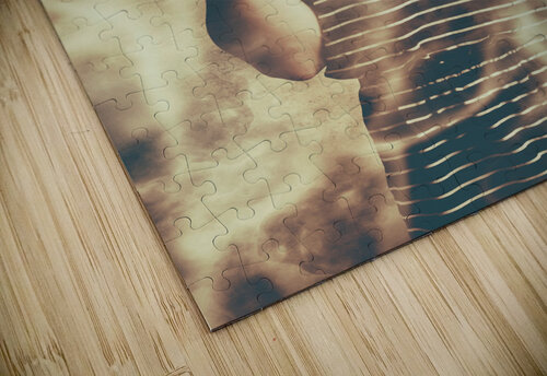 Smoking hot pin-up housewife Jorgo puzzle