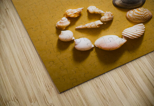 Seahorse art abstract Jorgo puzzle