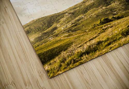 Tasmanian Mountain Against Dramatic Sky Jorgo puzzle