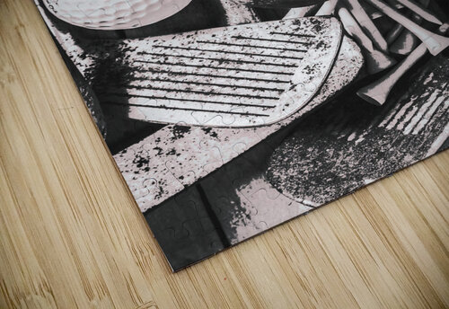 Scored and stained Jorgo puzzle