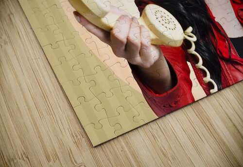 Zombie business person handing over bad news phone Jorgo puzzle