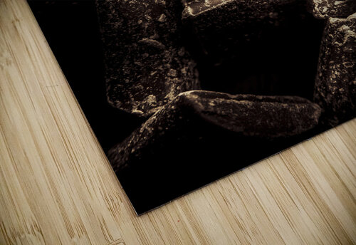 Dark chocolate confectionary macro Jorgo puzzle