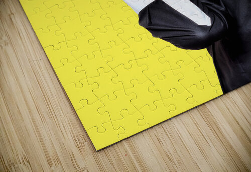 Funny Man Wearing Headphone On White Background Jorgo puzzle