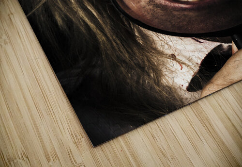 Dark and scary horror face. Evil laugh Jorgo puzzle