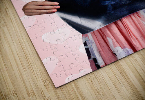 Romantic Woman In Love With Butterflies In Tummy Jorgo puzzle