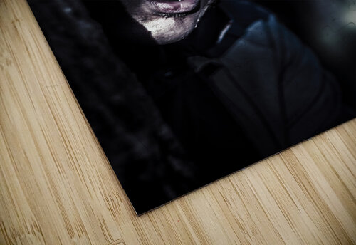 Head of a scary zombie peeking from behind tree Jorgo puzzle