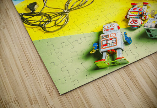 Multicolour memorabilia Jorgo puzzle