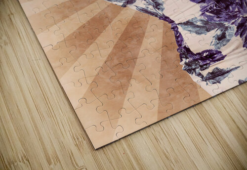 Retro pinup boxing girl fist pumping glove hand  Jorgo puzzle