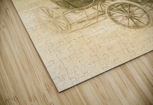 Horse drawn funeral cart  Jorgo puzzle