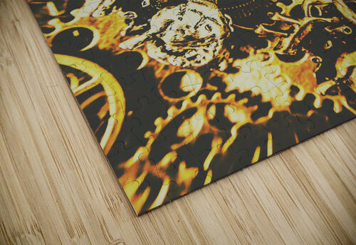 The steampunk heart design Jorgo puzzle