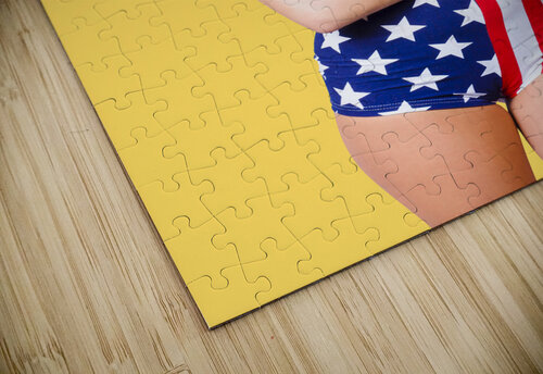 Beautiful american military pin up girl Jorgo puzzle