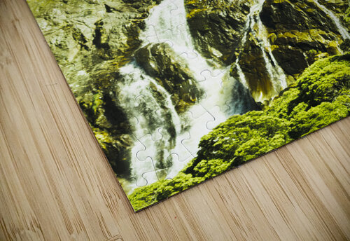 Rocky mountain waterfall Jorgo puzzle