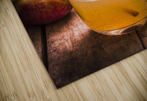 Glass of fresh apple cider Jorgo puzzle