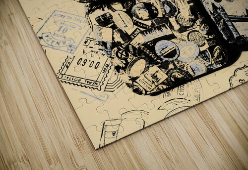 Weathered world tour Jorgo puzzle