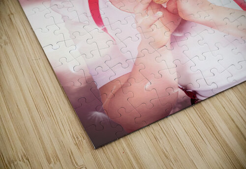 Sexy blonde vintage pinup girl. Field of dreams Jorgo puzzle