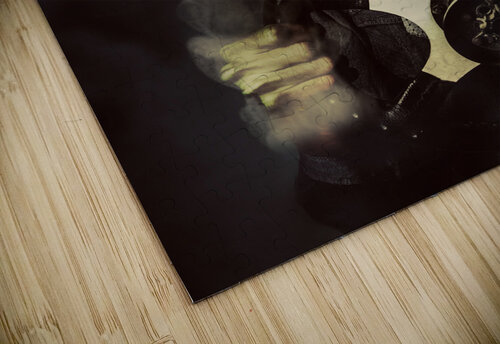 Nerd business man in a fast race competition Jorgo puzzle