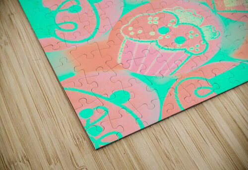 Decoratively baked Jorgo puzzle