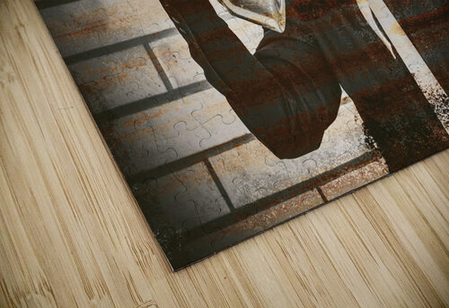 Old fashioned gent cheering to hot coffee Jorgo puzzle