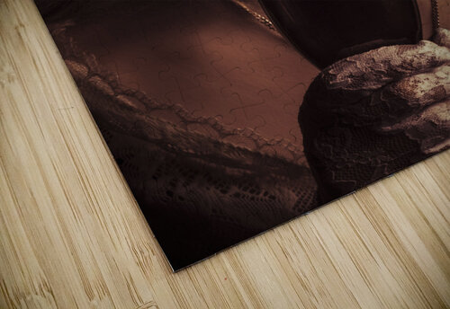 Vampire girl with holding glass of blood Jorgo puzzle