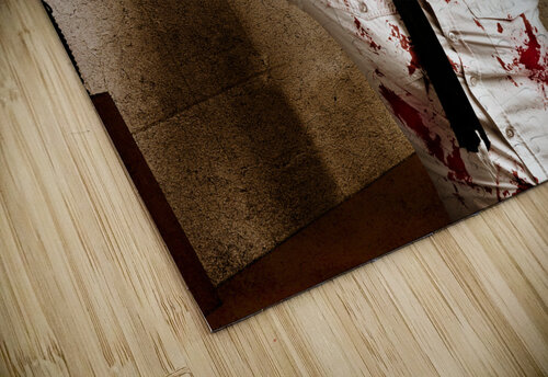 Funny zombie cook dancing in horror kitchen Jorgo puzzle