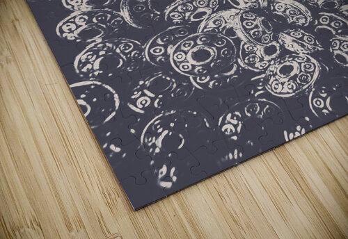 Silver saucers from outer space Jorgo puzzle