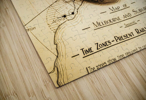 Vintage railways and tramways Jorgo puzzle