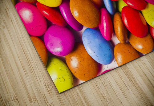 Colourful round candy balls closeup  Jorgo puzzle